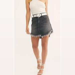 We The Free Jean skirt